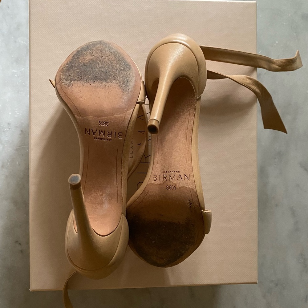 Alexandre Birman Clarita Leather Sandal Size 36.5 - Picture 11 of 11